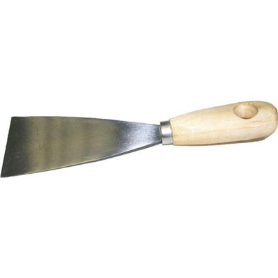 COUTEAU A ENDUIRE MANCHE BOIS 60MM
