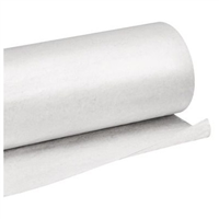 BACHE DE PROTECTION FEUTRE PLASTIFIE BLANC 220G/M2 1X25M