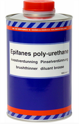 DILUANT PU VERNIS EPIFANES APPLICATION BROSSE 1L