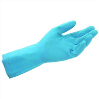 GANTS LATEX FLOQUES T7 (LA PAIRE)