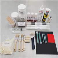 KIT REPARATION COMPOSITE VERRE+CARBONE/EPOXY CLASS40