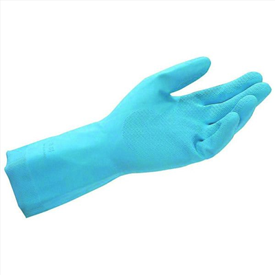 GANTS LATEX FLOQUES T7 (LA PAIRE)