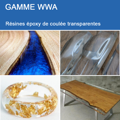 RESINE EPOXY D'INCLUSION TRANSPARENTE WWAS/WWB4 KIT 7Kg