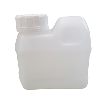 JERRICAN PLASTIQUE PEHD 0,5L AVEC BOUCHON SECURITE