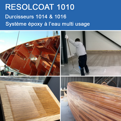 RESINE EPOXY A L'EAU 1010/1014 KIT 1KG