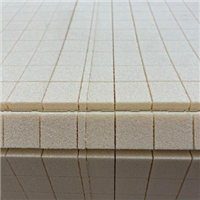 PLAQUE MOUSSE PVC QUADRILLEE 60KG/M3 1220x813x20mm