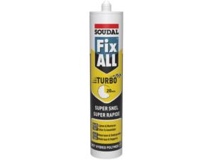 COLLE MS POLYMERE FIX ALL TURBO BLANC CARTOUCHE 290ML