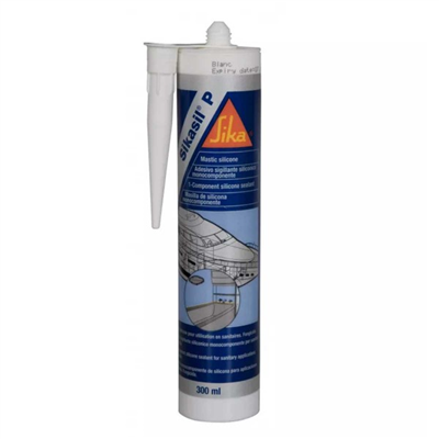 SIKASIL P MARINE SILICONE BLANC CARTOUCHE 300ML