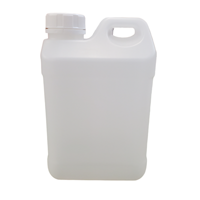 JERRICAN PLASTIQUE PEHD 2L AVEC BOUCHON SECURITE