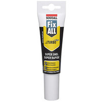 COLLE MS POLYMERE FIX ALL TURBO BLANC TUBE 125ML