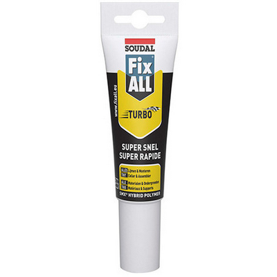 COLLE MS POLYMERE FIX ALL TURBO BLANC TUBE 125ML